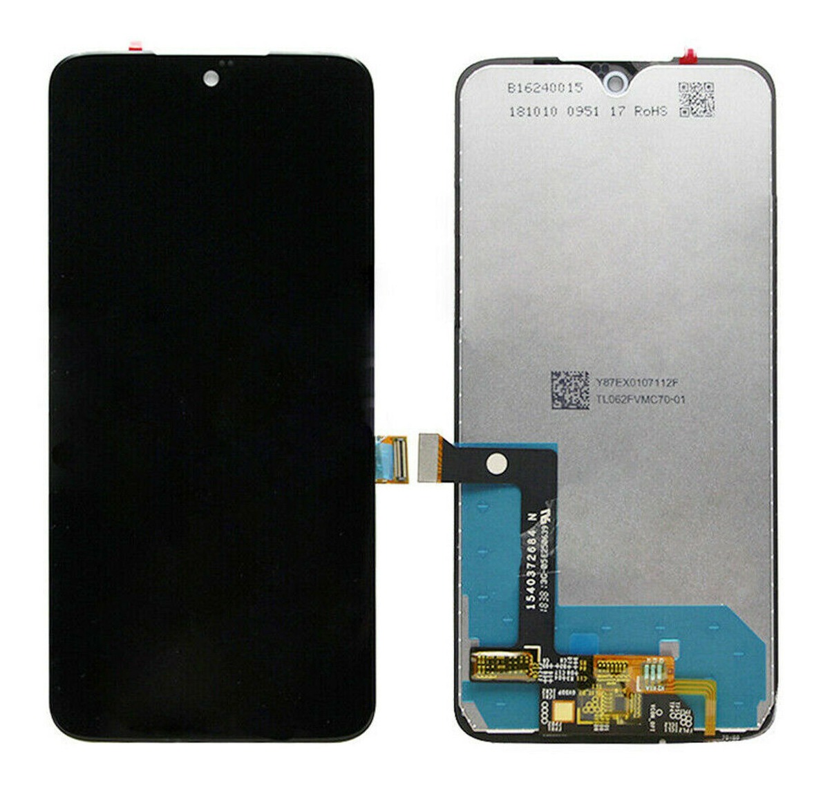Tela Display Moto G7 XT1962 Moto G7 Plus XT1965 Preto Original AMOLED